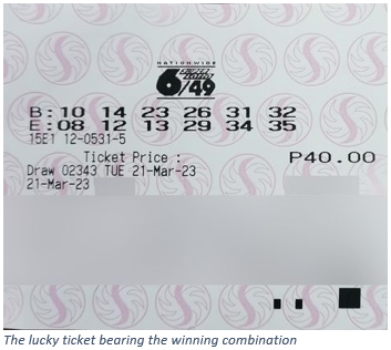 lotto winners success stories philippines Super Lotto 6/49 Jackpot Prize 33,643, 692.60