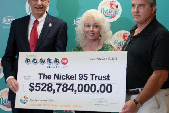 What was the highest lottery jackpot in the world?