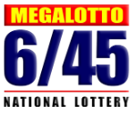 Megalotto 6/45 result