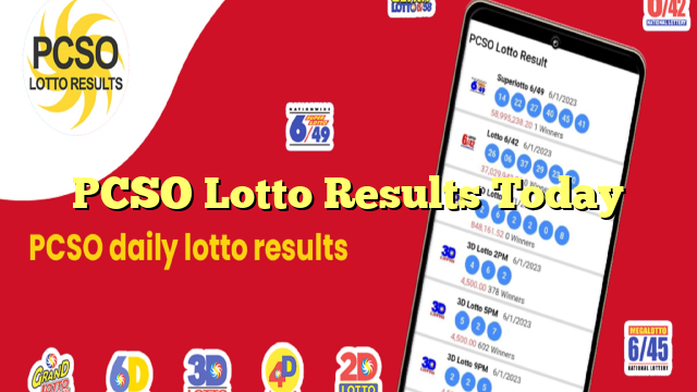 PCSO Lotto Results Today